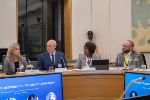 Panel discussion at parliamentary event